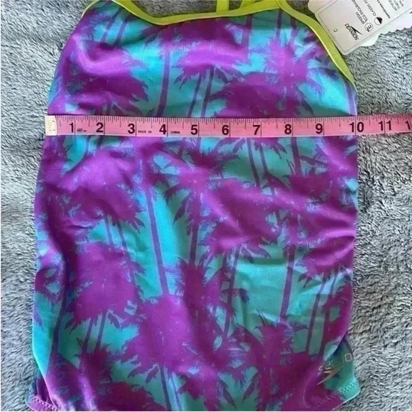 Speedo Printed The One 462 One-Piece Swimsuit in Mini Palms Size 24 NWT - Picture 7 of 7